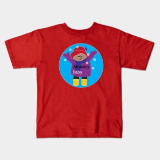 January Baby Kids T-Shirt